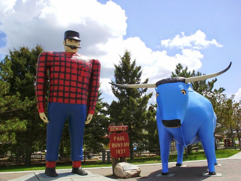 Paul Bunyan and Babe the Blue Ox — Bemidji, Minnesota
