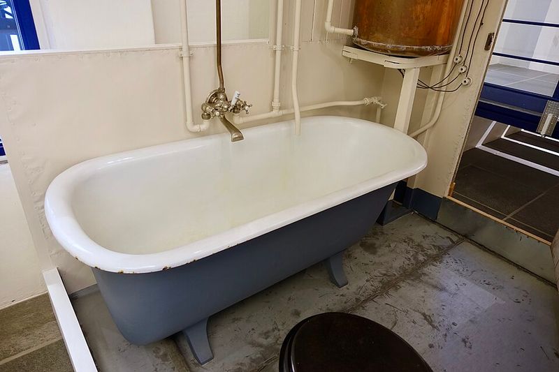 Taking A Hot Shower At Home