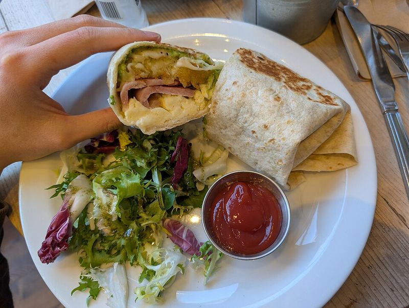 Egg and Cheese Breakfast Burrito