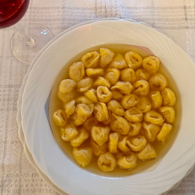 Massimo Bottura's Tortellini in Brodo