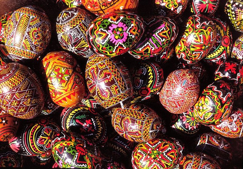 Kokkina Avga (Red-Dyed Easter Eggs)