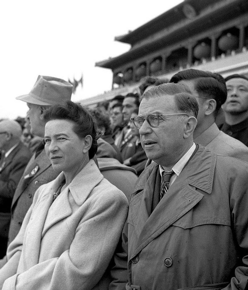 Simone de Beauvoir and Jean-Paul Sartre