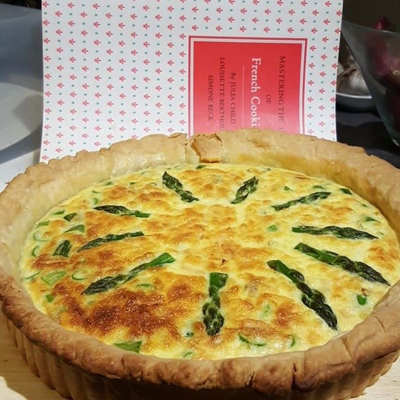 Asparagus Quiche