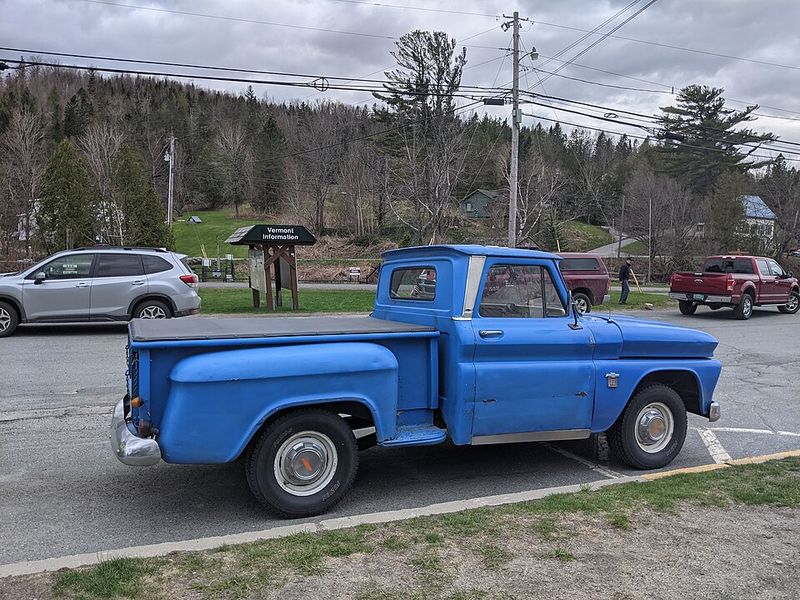 Dwayne Johnson And His Broken-Down Pickup Truck