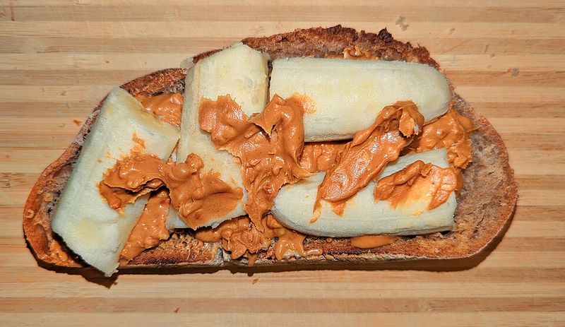 Peanut Butter and Banana Sandwich