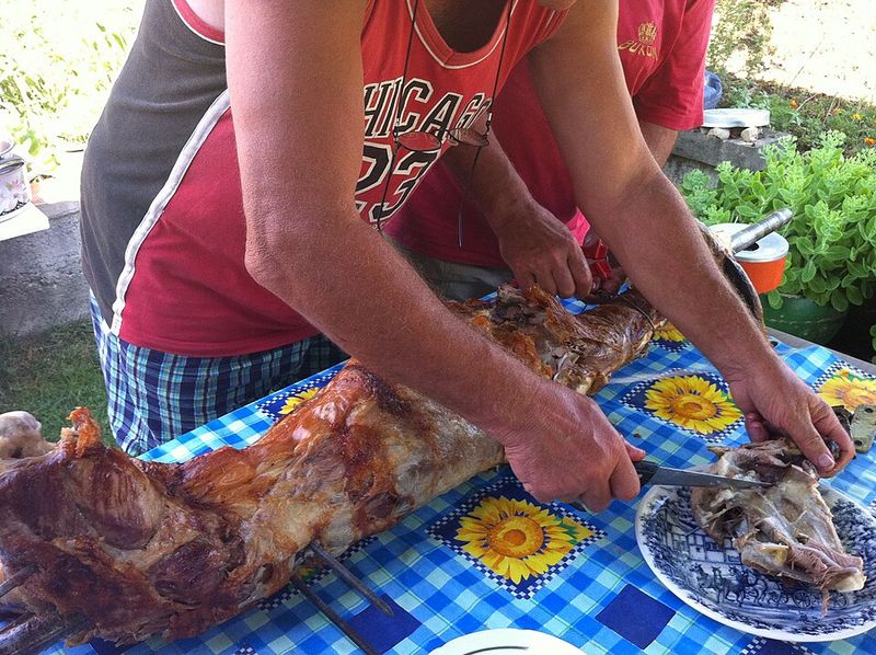 Greek Easter Lamb (Ovelias / Roast Lamb)