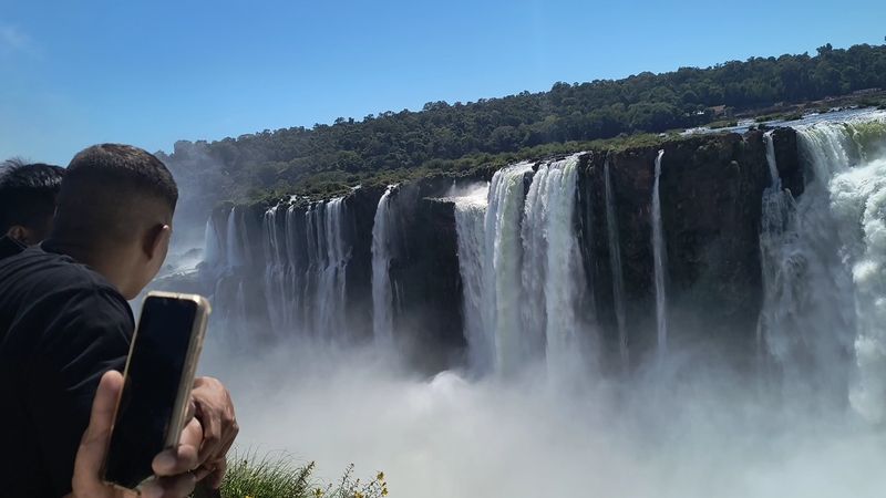 Iguazu Falls, Argentina And Brazil