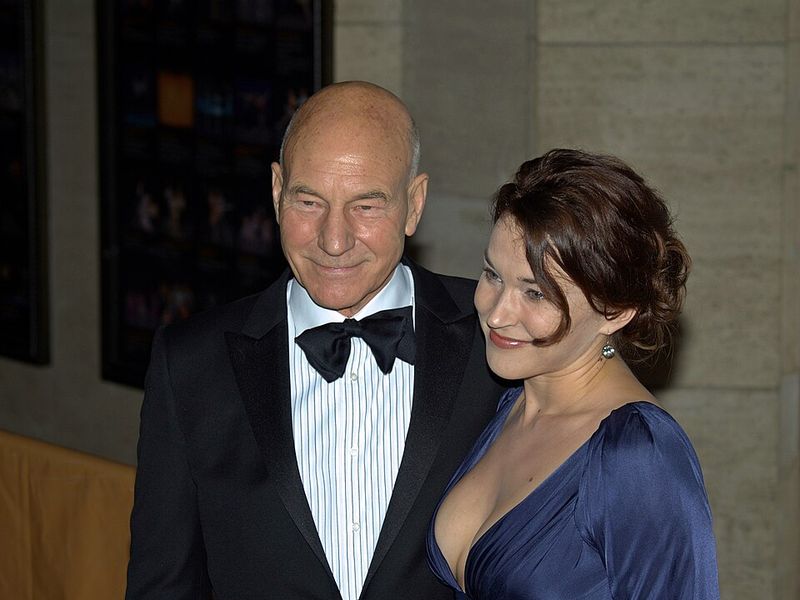 Patrick Stewart and Sunny Ozell