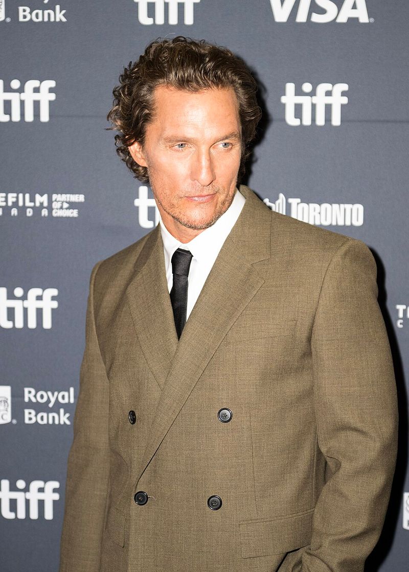 Matthew McConaughey And Madame Bleu