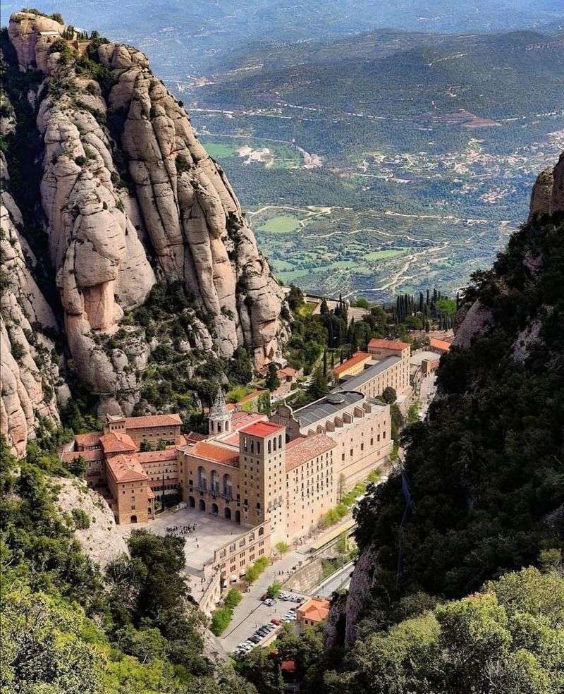 Montserrat / Monistrol De Montserrat, Spain - Santa Maria De Montserrat Abbey