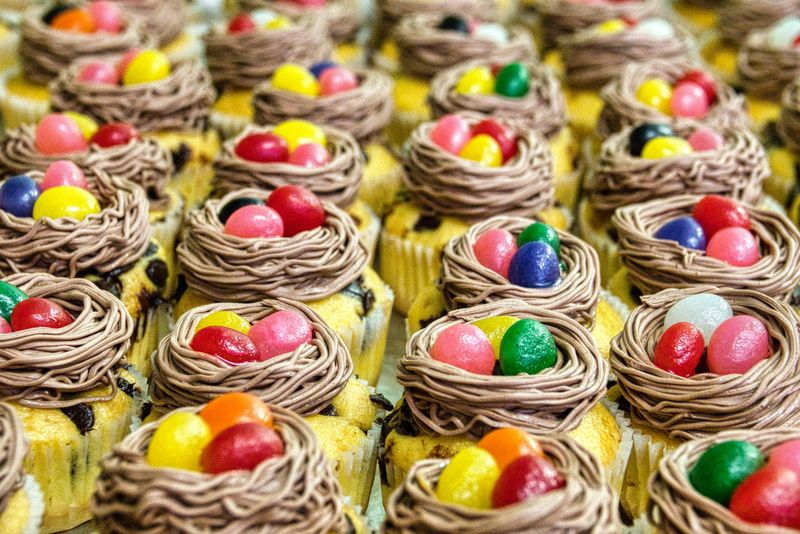 Chocolate Nest Cupcakes