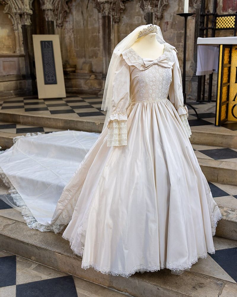 Princess Diana's David Emanuel Gown (1981)