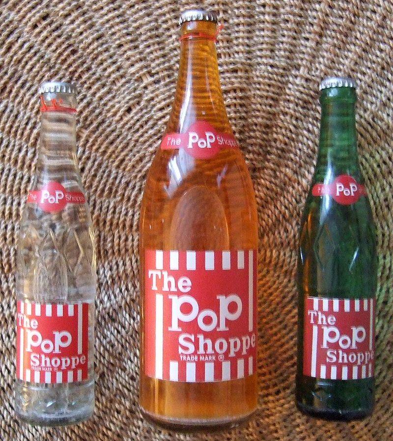 Glass Soda Bottles and Wooden Crates