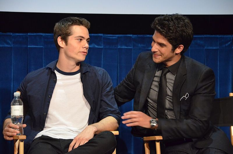 Dylan O'Brien and Tyler Posey (Teen Wolf)