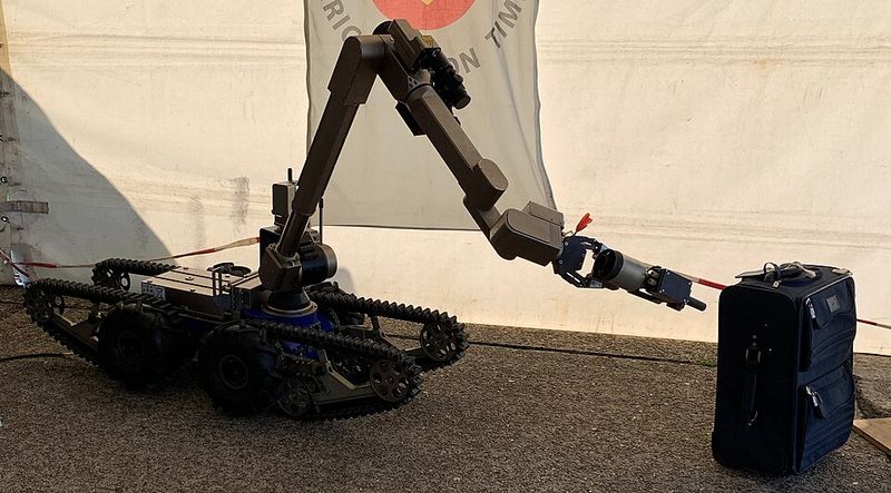 The Robot Sent In First