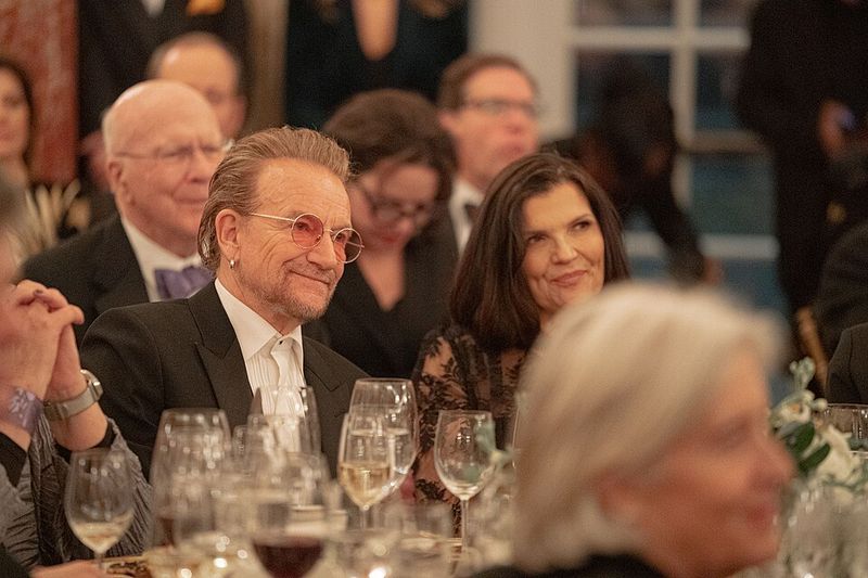 Bono and Ali Hewson
