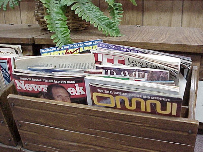 Magazine and Comic Book Racks