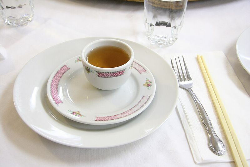 Chopsticks Set At Each Place