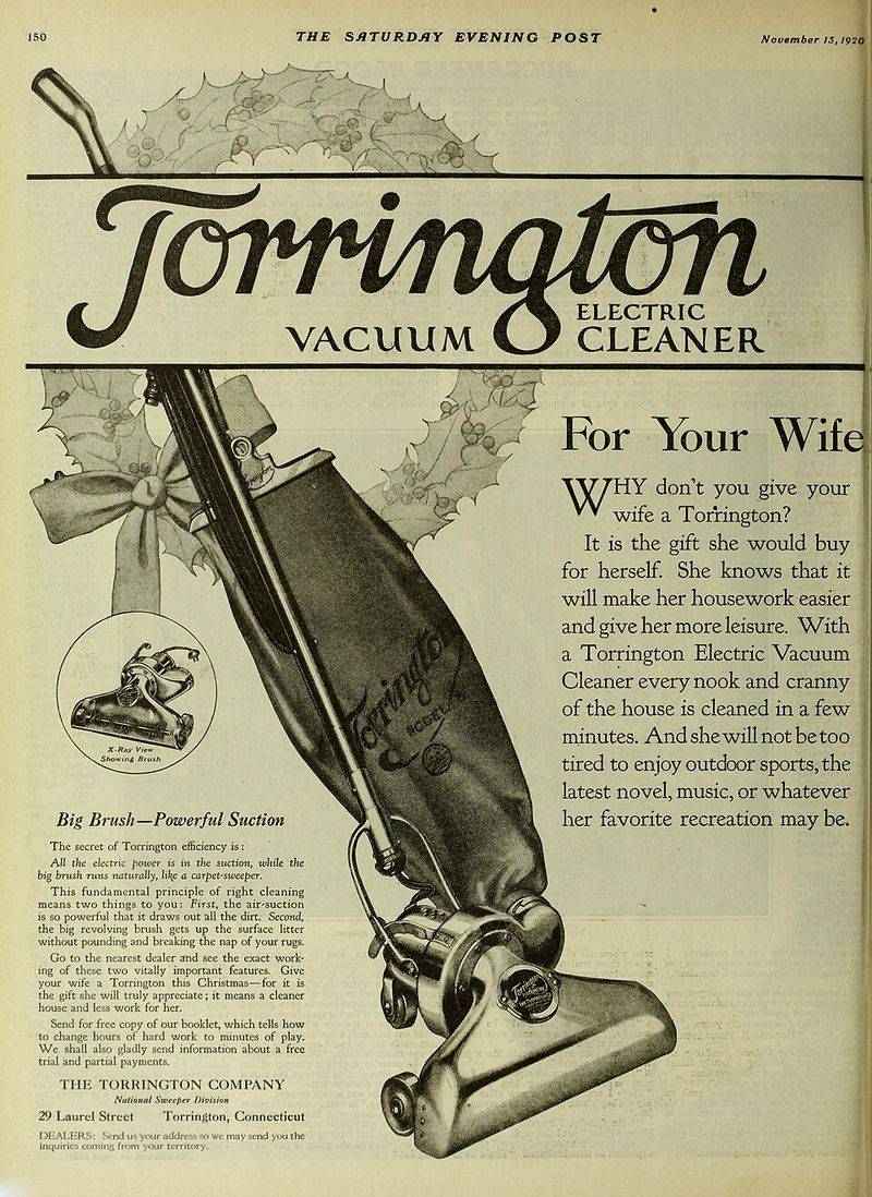 Vacuuming Carpets With An Electric Vacuum