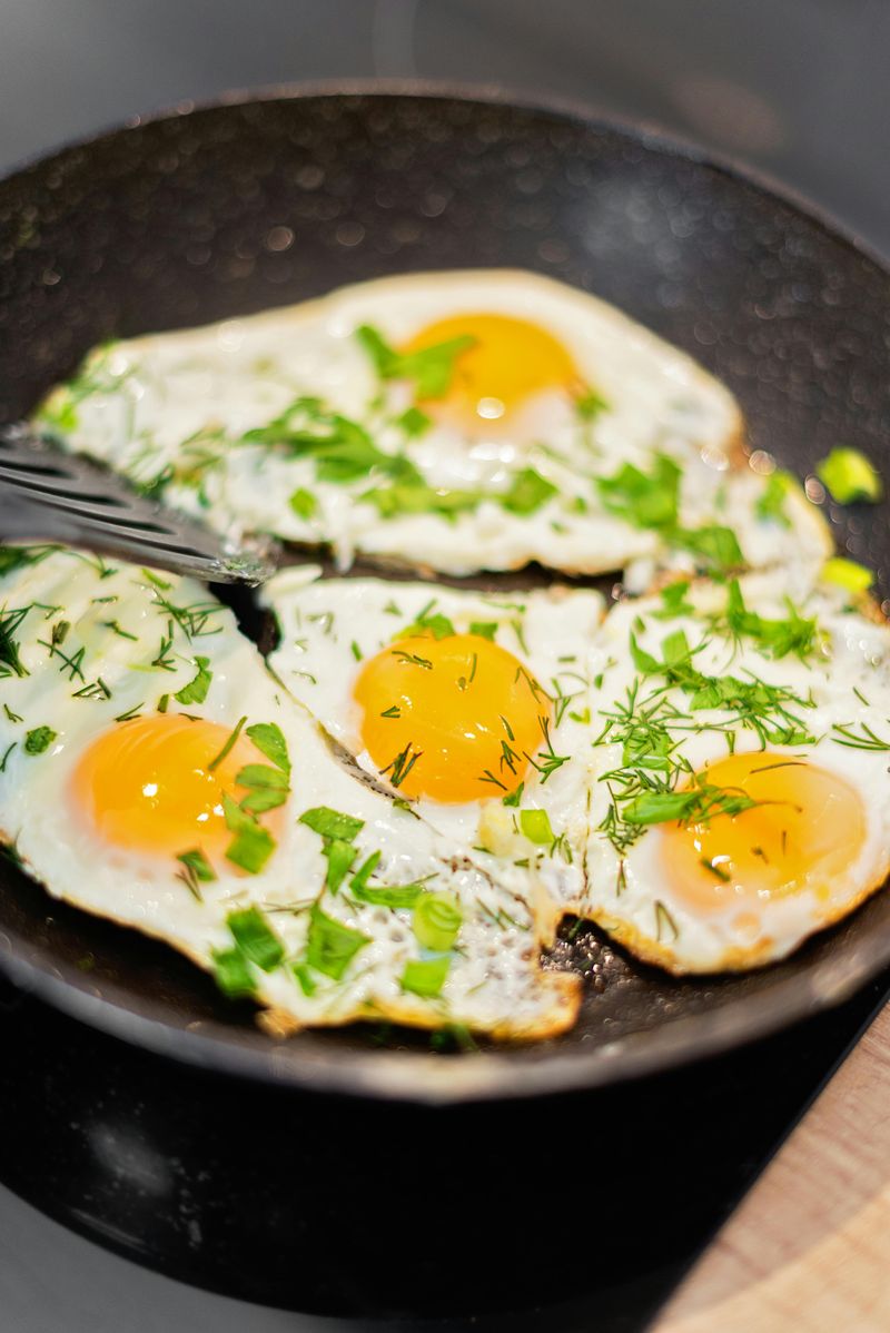 Use a Nonstick Pan For Cleaner Omelets And Fried Eggs