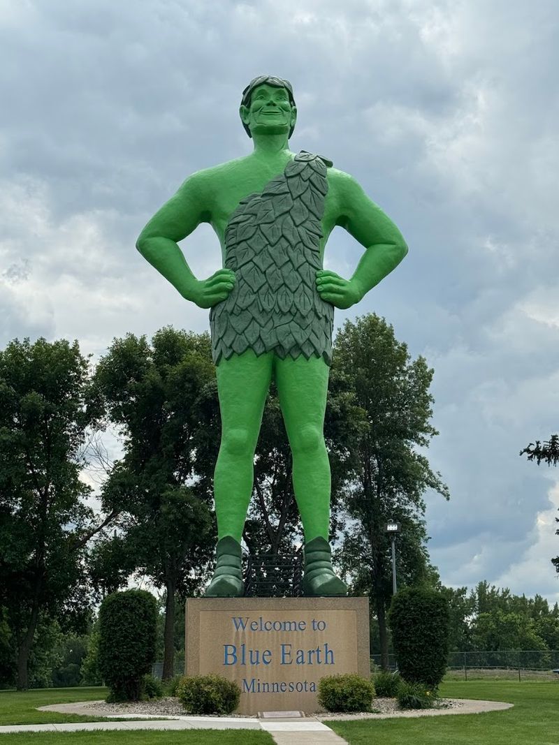 Jolly Green Giant Statue — Blue Earth, Minnesota